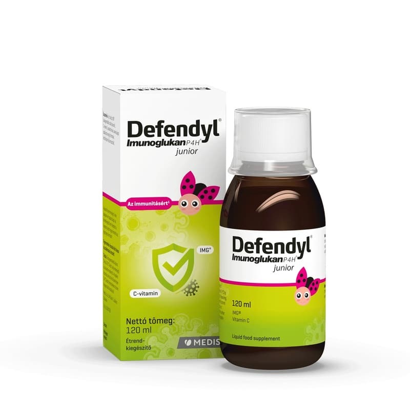 Defendyl-Imunoglukan P4H junior 120 ml magyarország