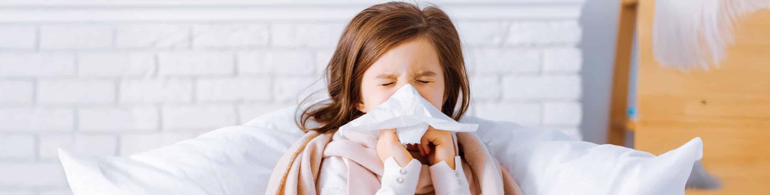 Gyermekek és a nátha.